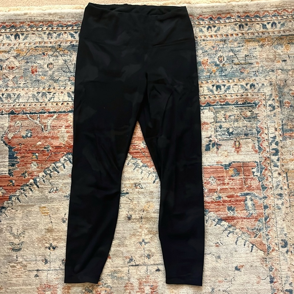 90 degree camo pattern athletic leggings